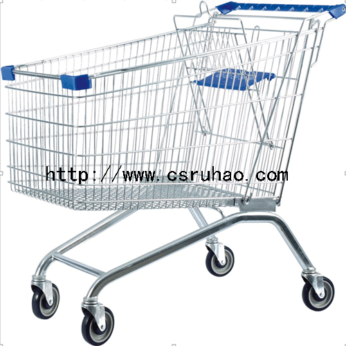 RH-SE210 Unfloding Euro Style 210 Supermarket Shopping Trolley Cart