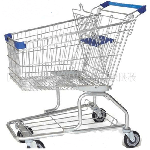 pushing a cart
